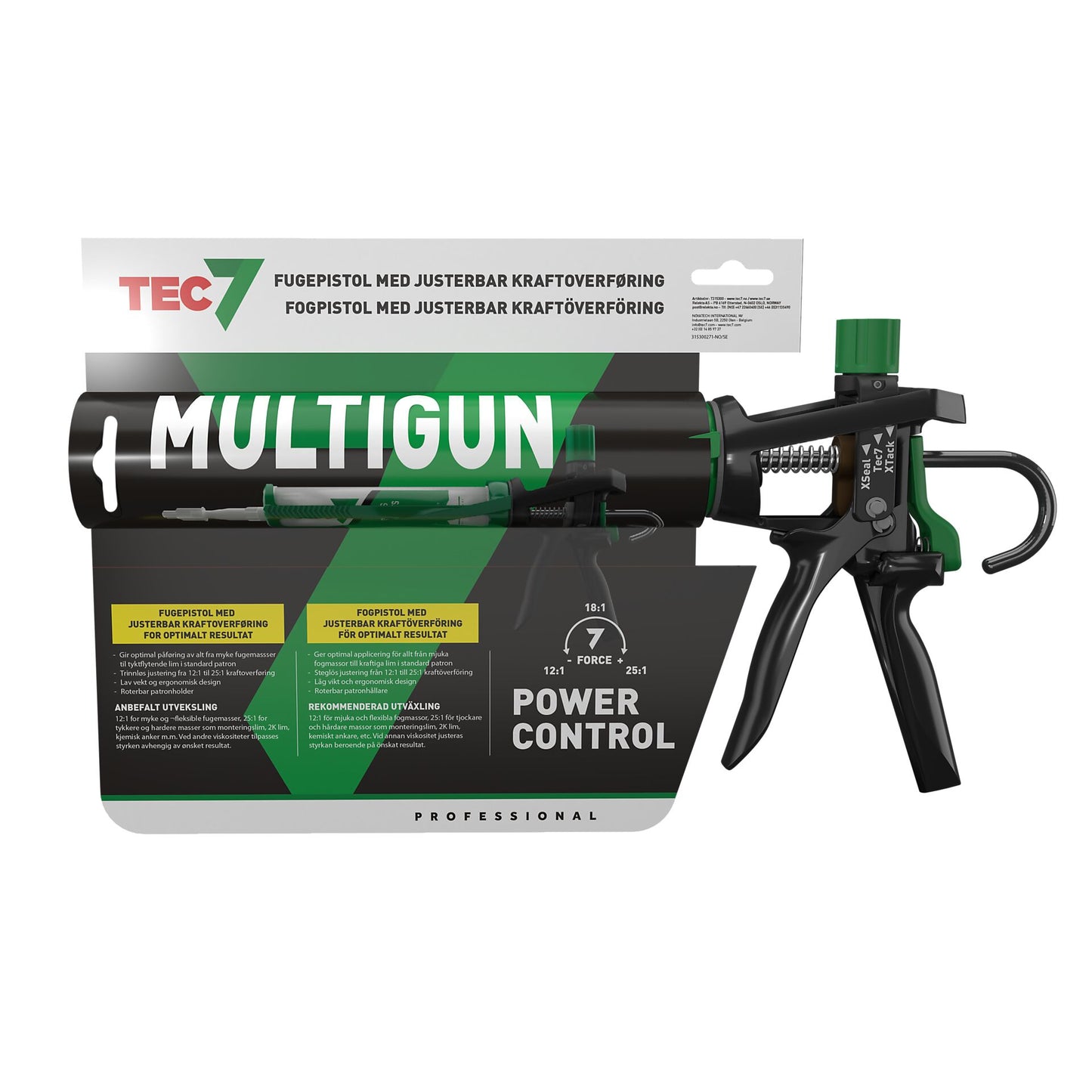 PISTOL FUG MULTIGUN 310ML / T483011 TEC7