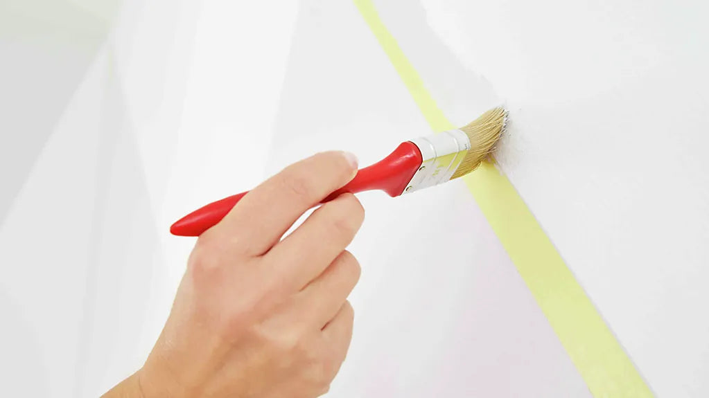 MALERTAPE 25MX25MM 2PK GUL PROFESSIONAL INNENDØRS 2-PAKNI