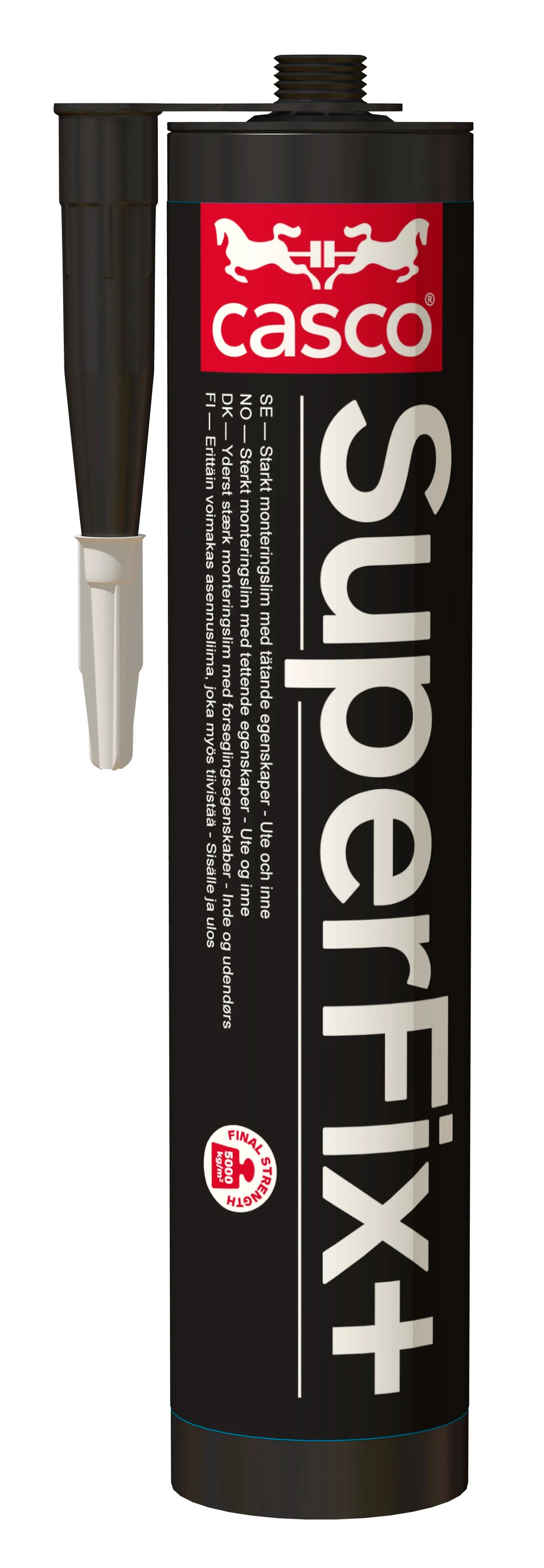 MONTERINGSLIM SUPERFIX+ HVIT 0.3L CASCO SUPERFIX+