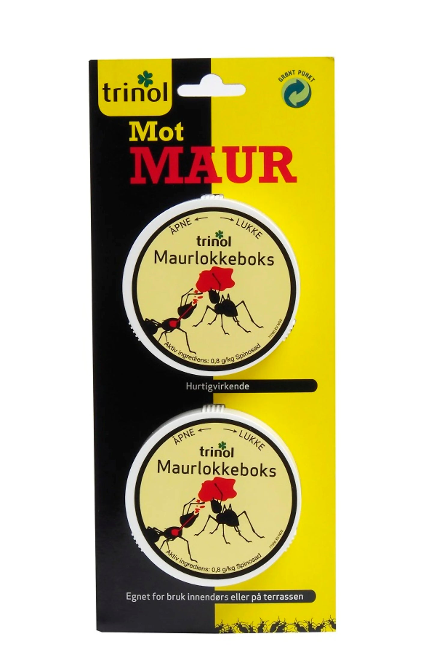 TRINOL MAURLOKKEBOKS 2-PAK 2 STK