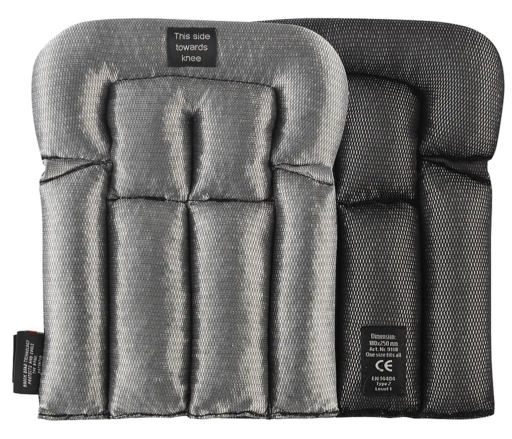 KNEPUTE 9118 SVART/ALU GULVLEGGER