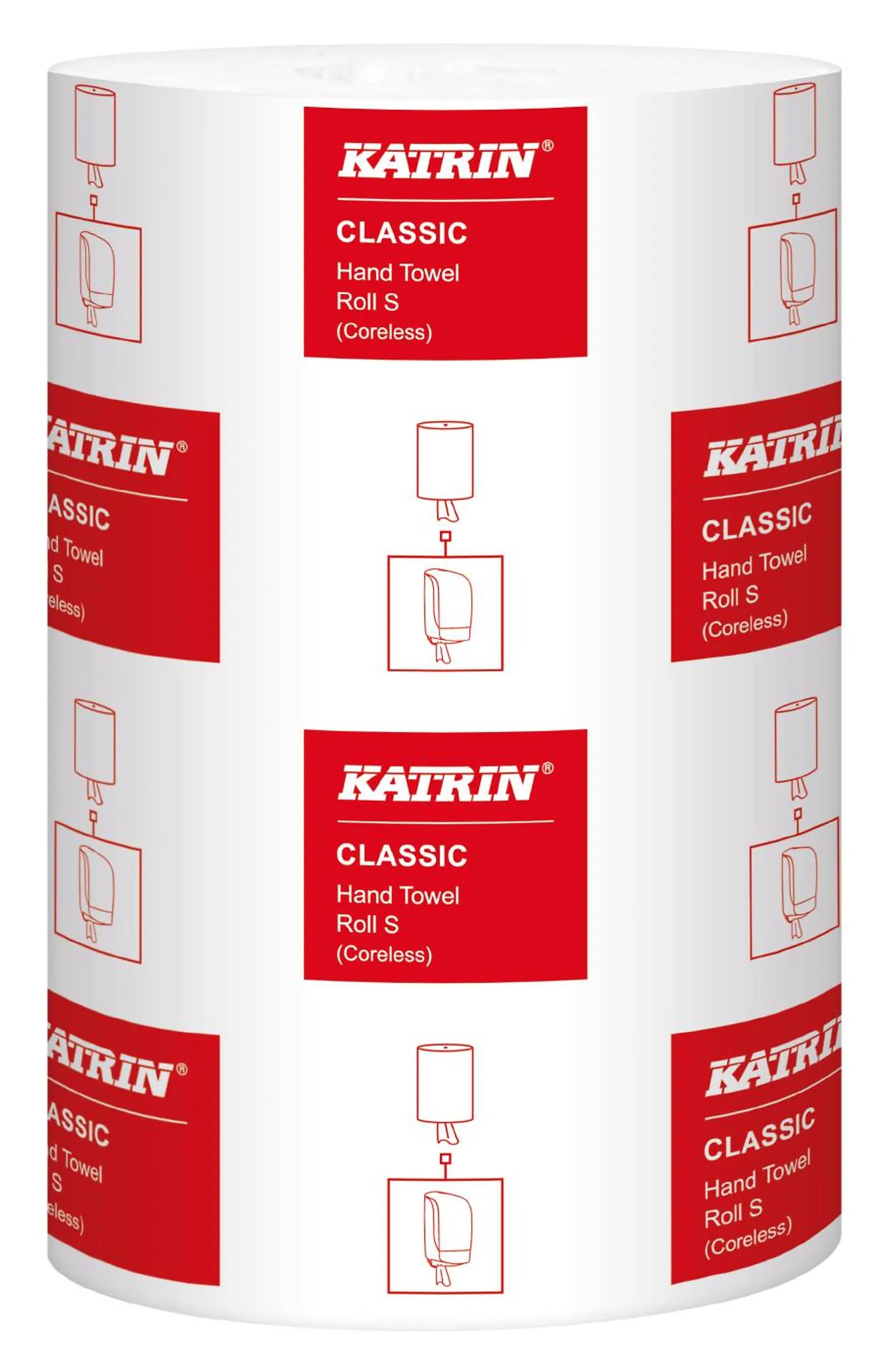 TØRKERULL SENTER CLASSIC S 1LAG 116M