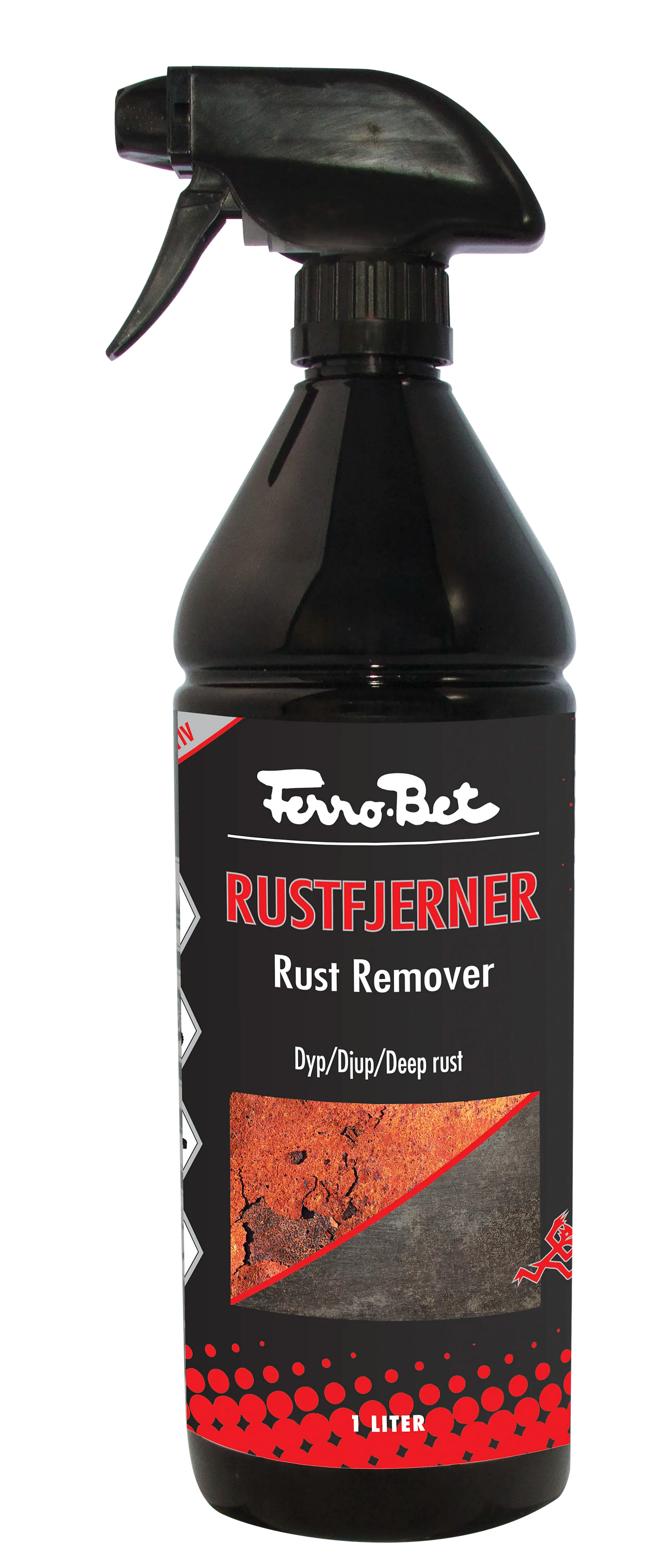 FERRO-BET RUSTFJERNER 1L FJERNER RUST INNEHOLDER SINK