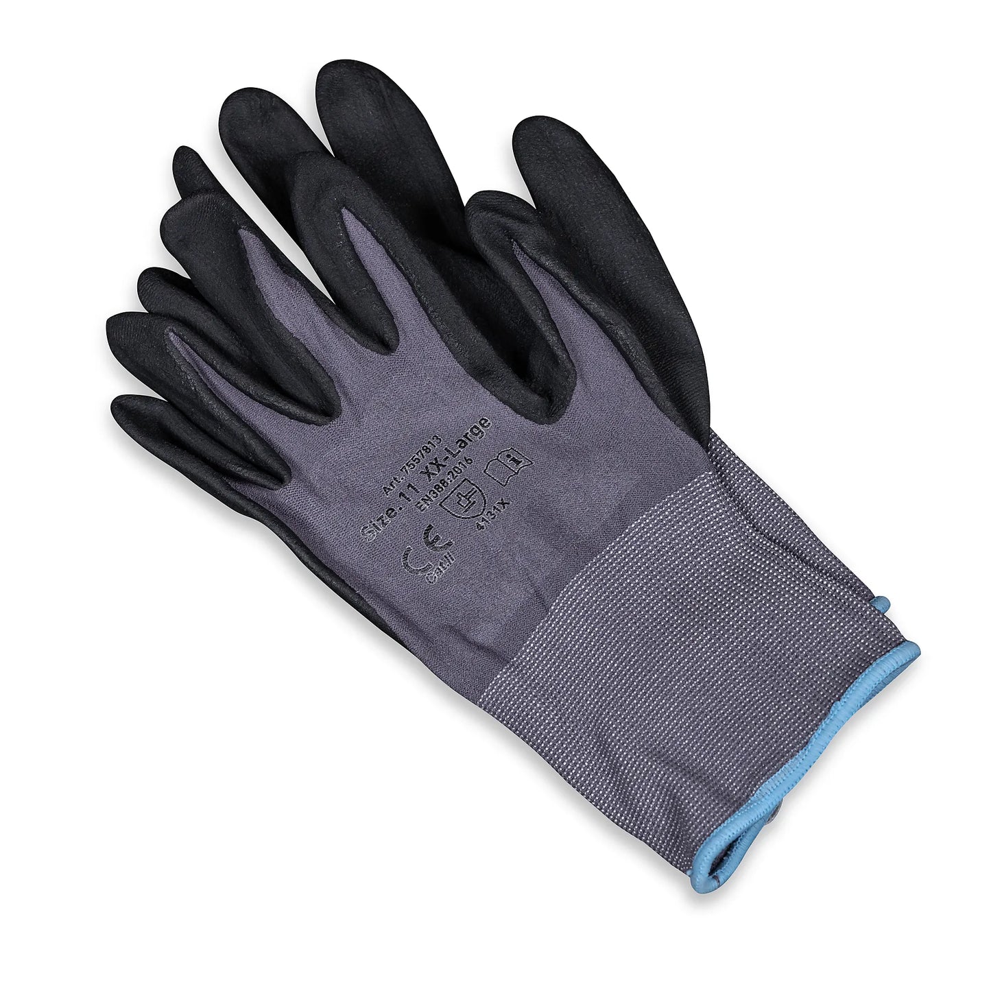 HANSKER 15G NYLON/SPANDEX LINER11 MICRO FOAM NITRILE PAL