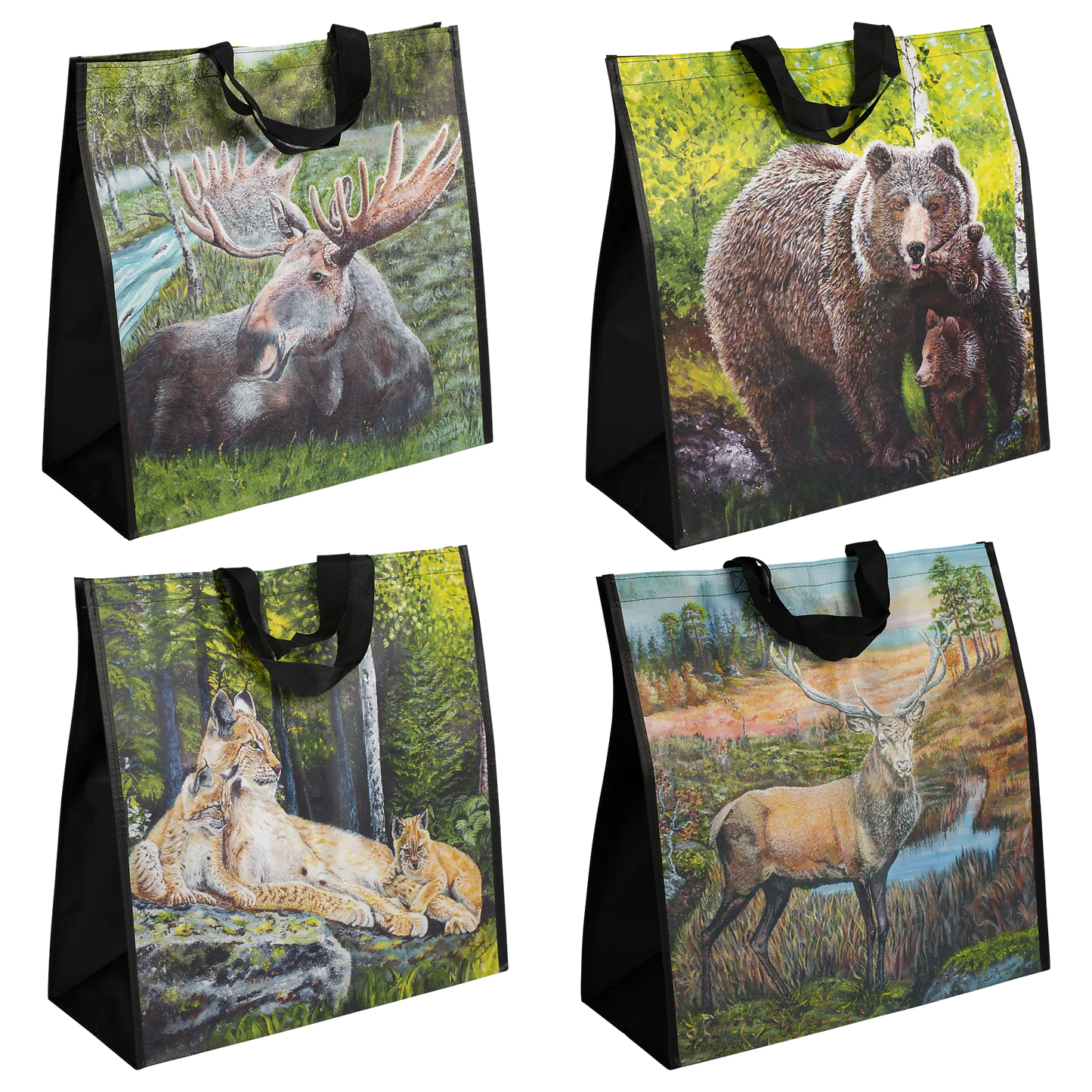 BÆREBAG M/DYREMOTIV 45L 5 ASS MOTIV ESPEGARD BÆREBAG 5 ULIKE