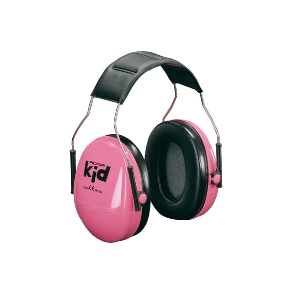 ØREKLOKKE PELTOR KID NEON ROSA H510AK-442-RE