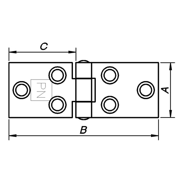 BLADHENGSLER 38MM PRÆ-GALV