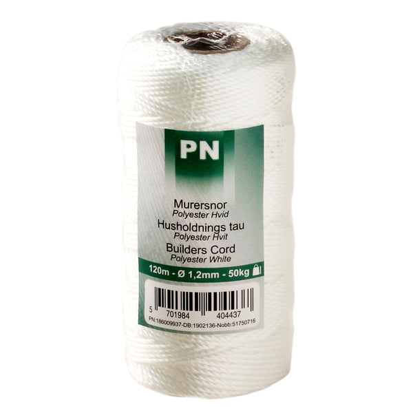 MURERSNOR AV POLYESTER Ø1.2/120M