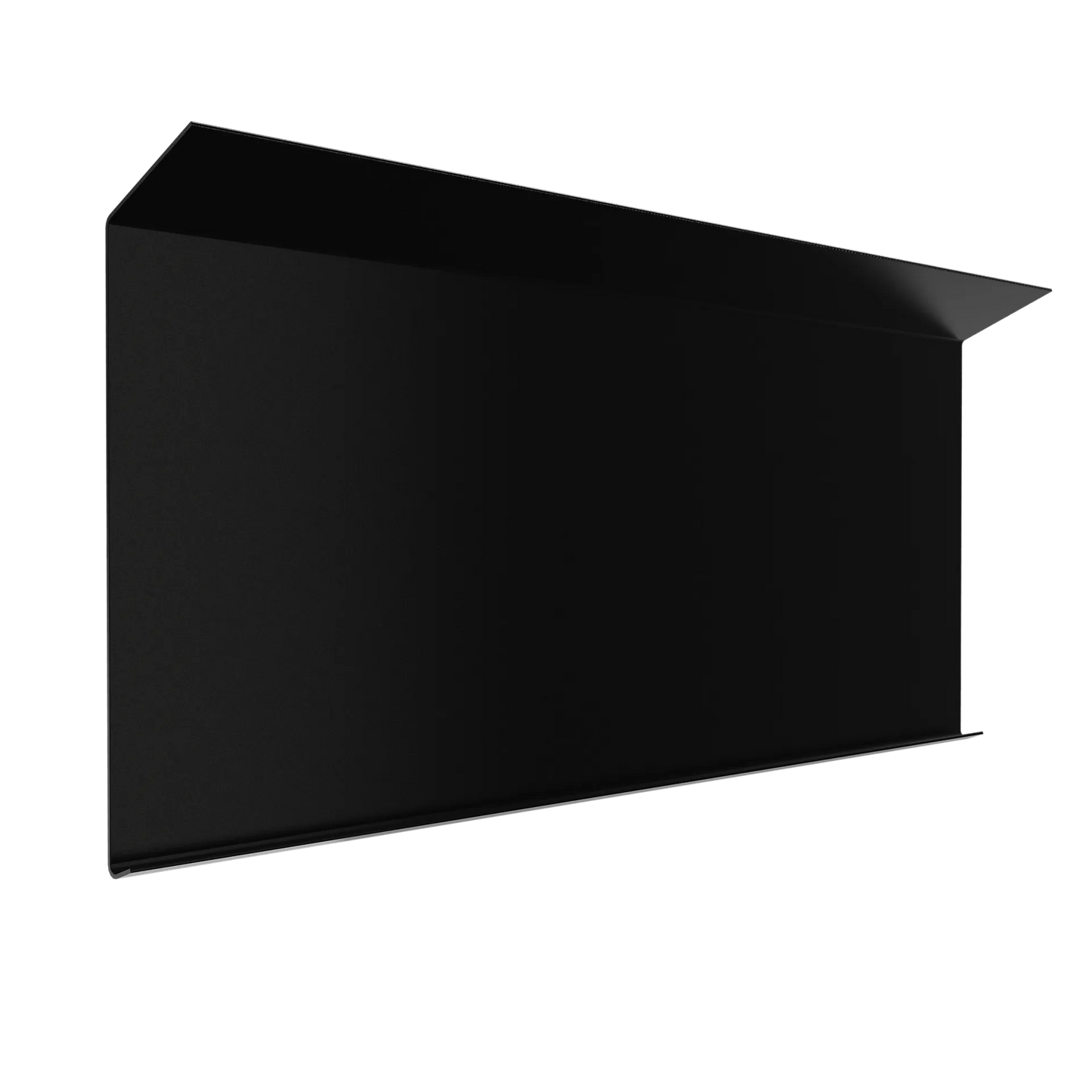 BORDTAKBESLAG 22 GR H160MM SOR SORT GRØVIK (22 GRADER LENGDE