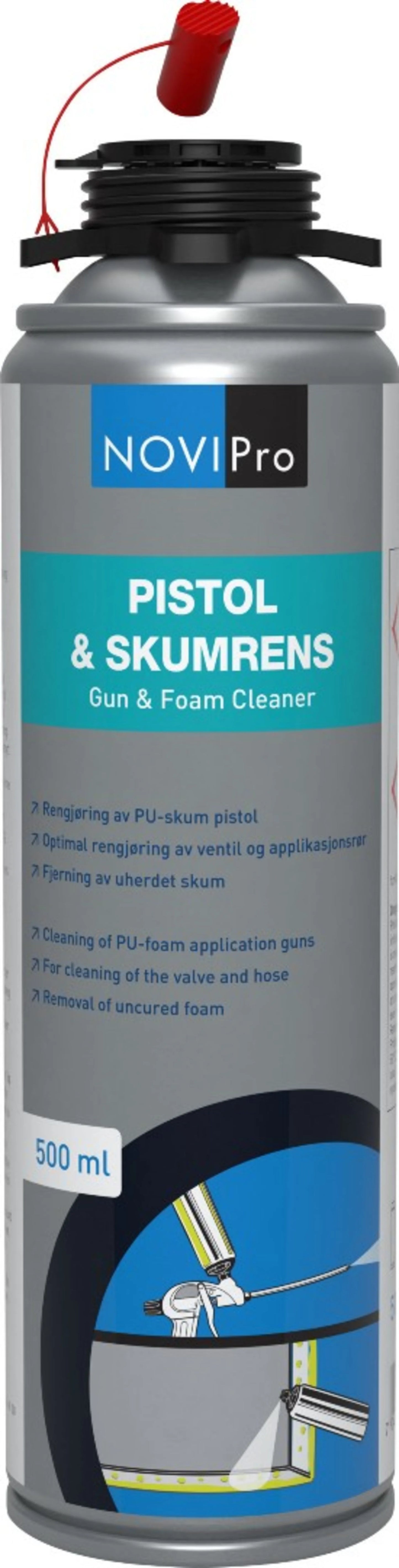 NOVIPRO PISTOL & SKUMRENS 500 500ML