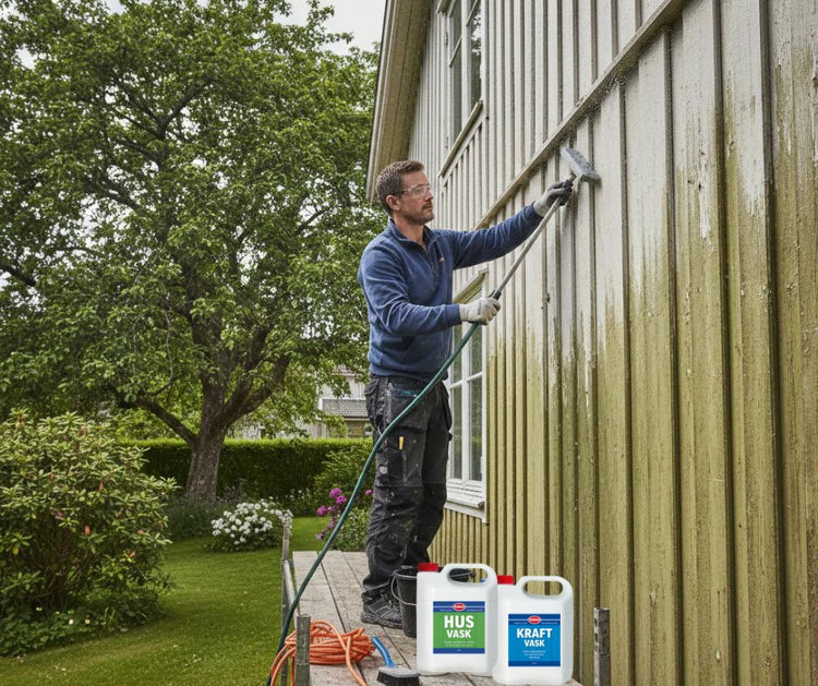 Vask godt før maling – slik får du et varig resultat