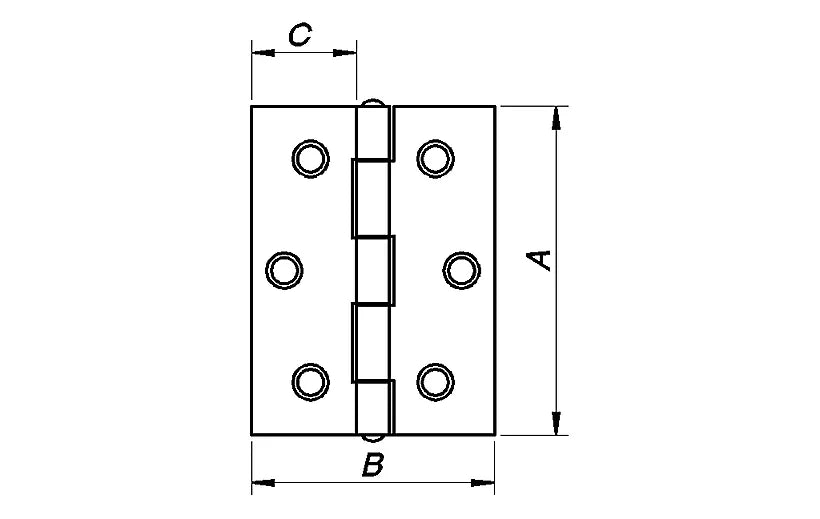 KANTHENGSEL 50MM PRÆ-GALV
