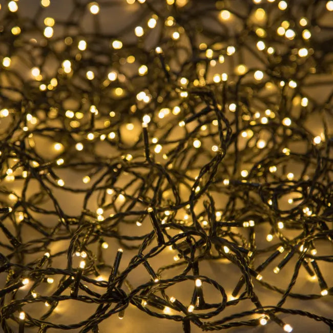 Minilys 40 LEDpærer sort