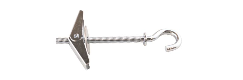 TAKANKER M/KROK/SKIVE ELF M6X75 A2