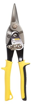 PLATESAKS RETT 250MM GUL PROBUILDER