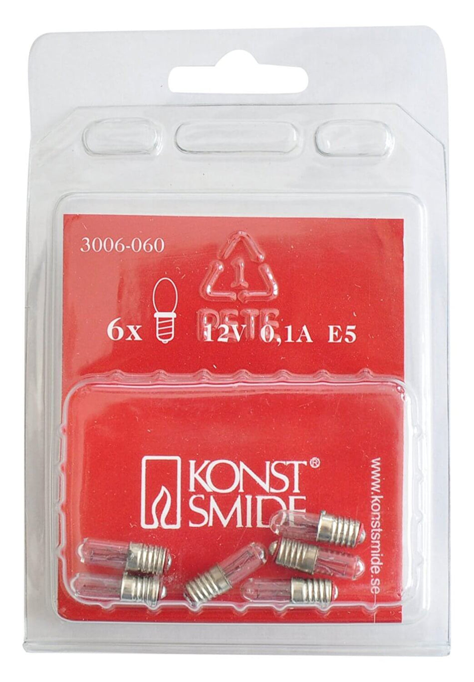 PÆRE E5 12V 1,2W 2410 RESERVEPÆRE 25X6