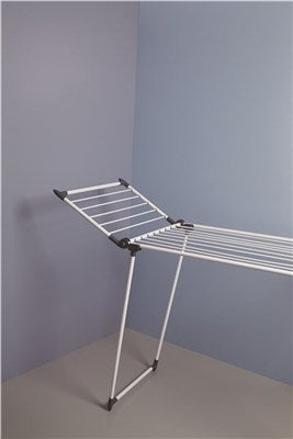 TØRKESTATIV 18M M/VINGER HVIT/GRÅ DAY