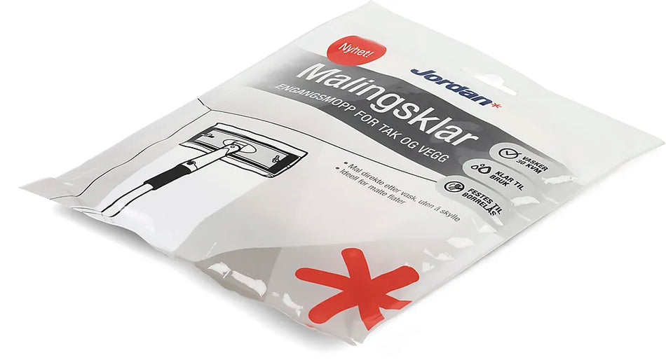 ENGANGSMOPP MALINGSKLAR FOR TAK OG VEGG