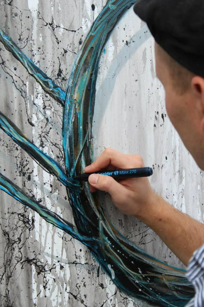 MERKETUSJ 270 PAINTMARK HVIT 1-3 MM HVIT