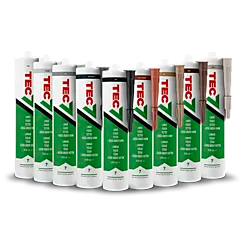 FUGEMASSE TEC7 GRÅ 310 ML LIMER. FUGER. MONTERER OG REPA