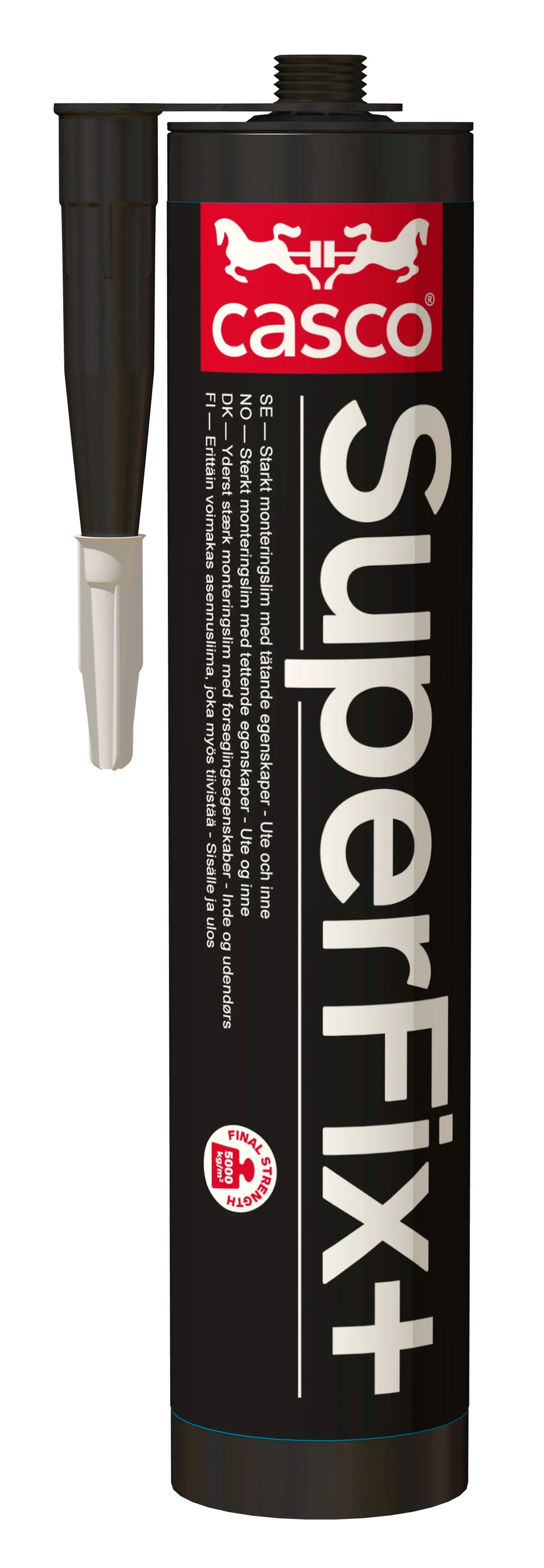 MONTERINGSLIM SUPERFIX+ HVIT 0.3L CASCO SUPERFIX+