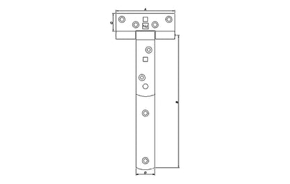 T-HENGSLER 230MM RUSTFRI