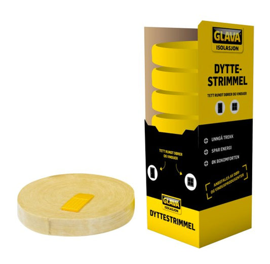 GLAVA DYTTESTRIMMEL I BÆREPOSE 25MM 25X60X18000MM 2STK/POSE