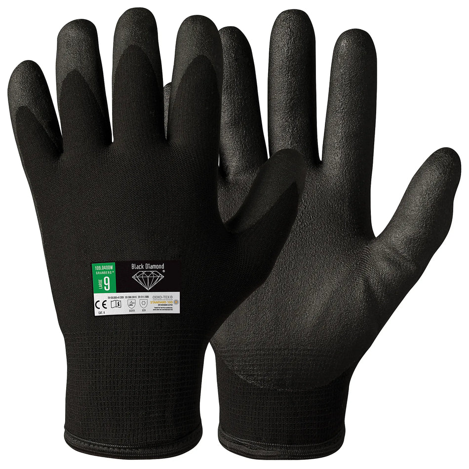 HANSKE NYLON PVC BELEGG 9 FORET BLACK DIAMOND ICE - 109.