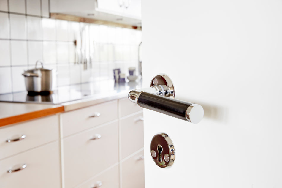 DØRVRIDER A383 INNV SORT/KROM SB DT 38-42 MM