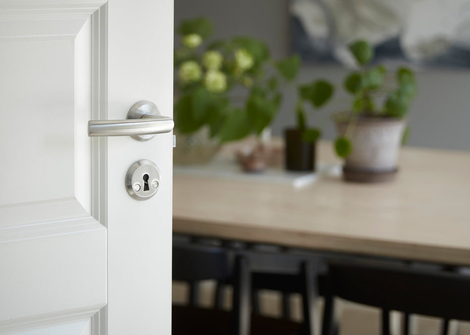 DØRVR ATLANTA INNV RUSTFRI PP INKL NØKKELSKILT