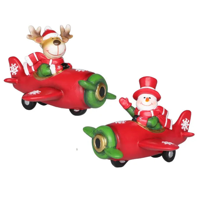 Dekorfigur Propellfly 12,5 cm assortert