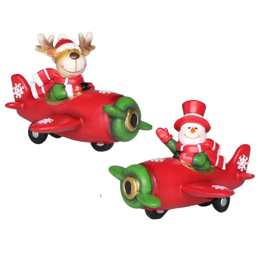 Dekorfigur Propellfly 12,5 cm assortert