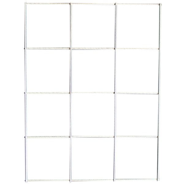 STÅLNETT 77X117 CM LUKKET