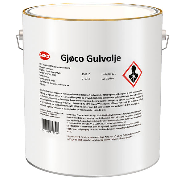 GJØCO GULVOLJE 10L
