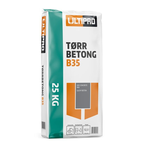 ULTIPRO TØRRBETONG B35 25KG F