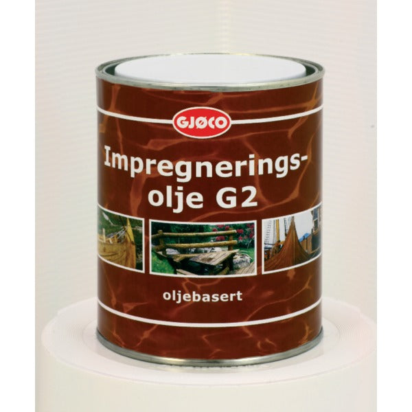 TEAKOLJE G2 BLANK 0.75L GJØCO (TIDLIGERE BÅTIMPREGNERI