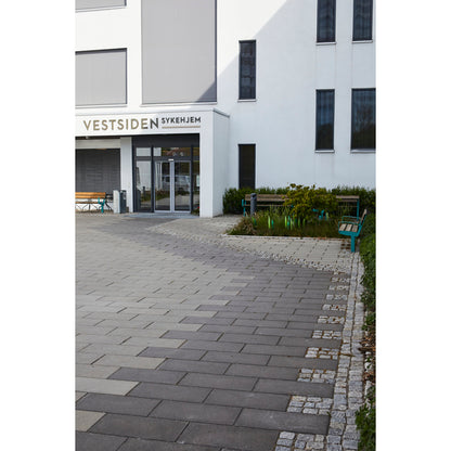 GANGBANEHELLE 30X60X10 GRÅ