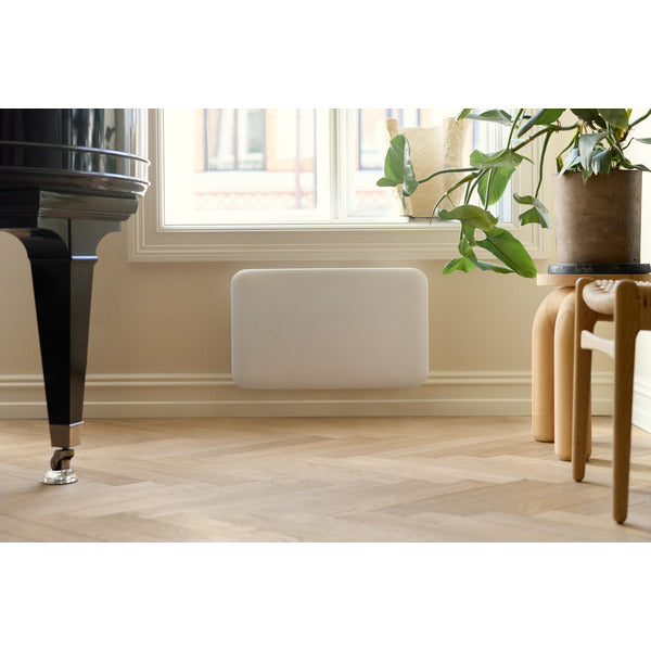 PANELOVN STÅL INVISIBLE 700 WATT HVIT