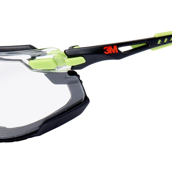 VERNEBRILLE ANTIDUGG GRØN/SORT KLAR SOLUS 1000 SCOTCHGARD COA