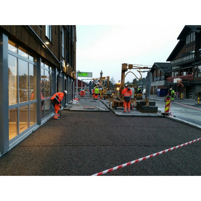 GANGBANEHELLE 30X60X10 GRÅ