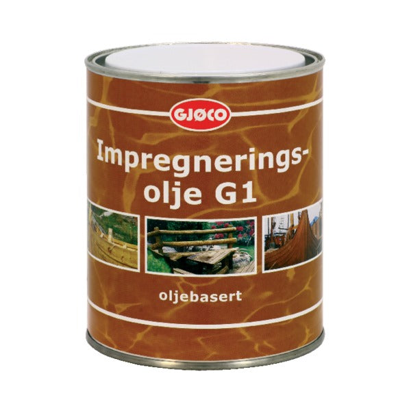 TEAKOLJE G1 0.75L GJØCO (TIDLIGERE BÅTIMPREGNERI