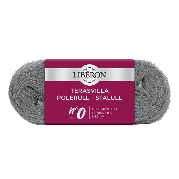 STÅLULL POLERULL 100 G NR 0 LIBERON