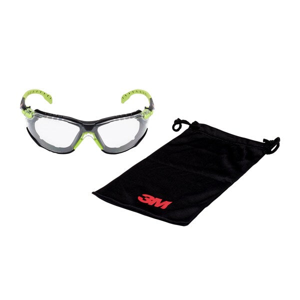 VERNEBRILLE ANTIDUGG GRØN/SORT KLAR SOLUS 1000 SCOTCHGARD COA
