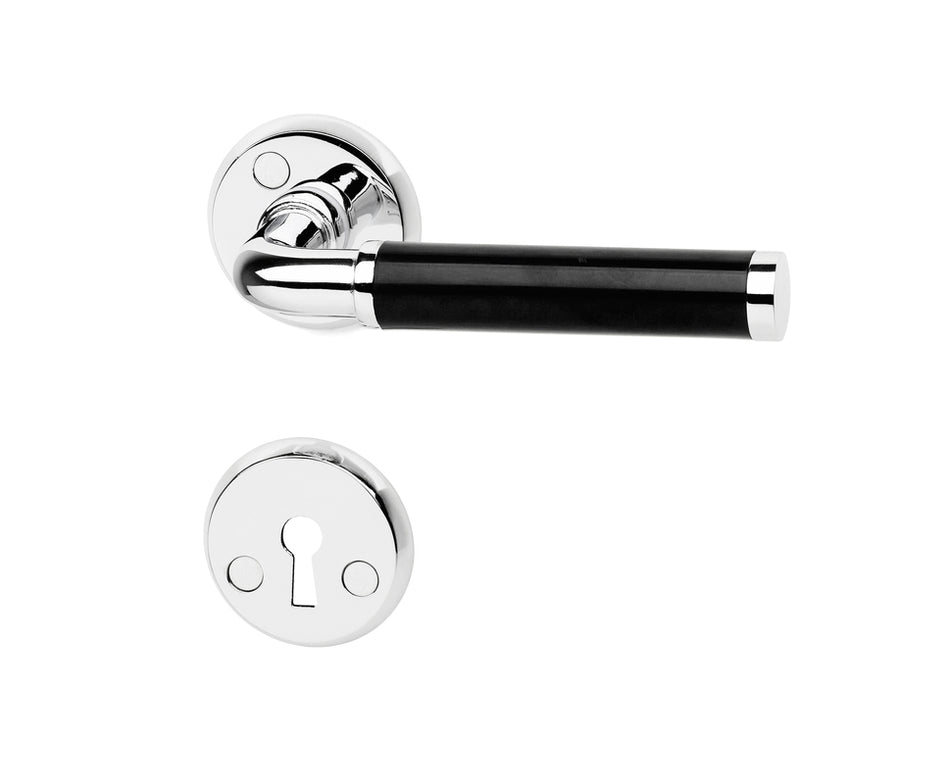 DØRVRIDER A383 INNV SORT/KROM SB DT 38-42 MM