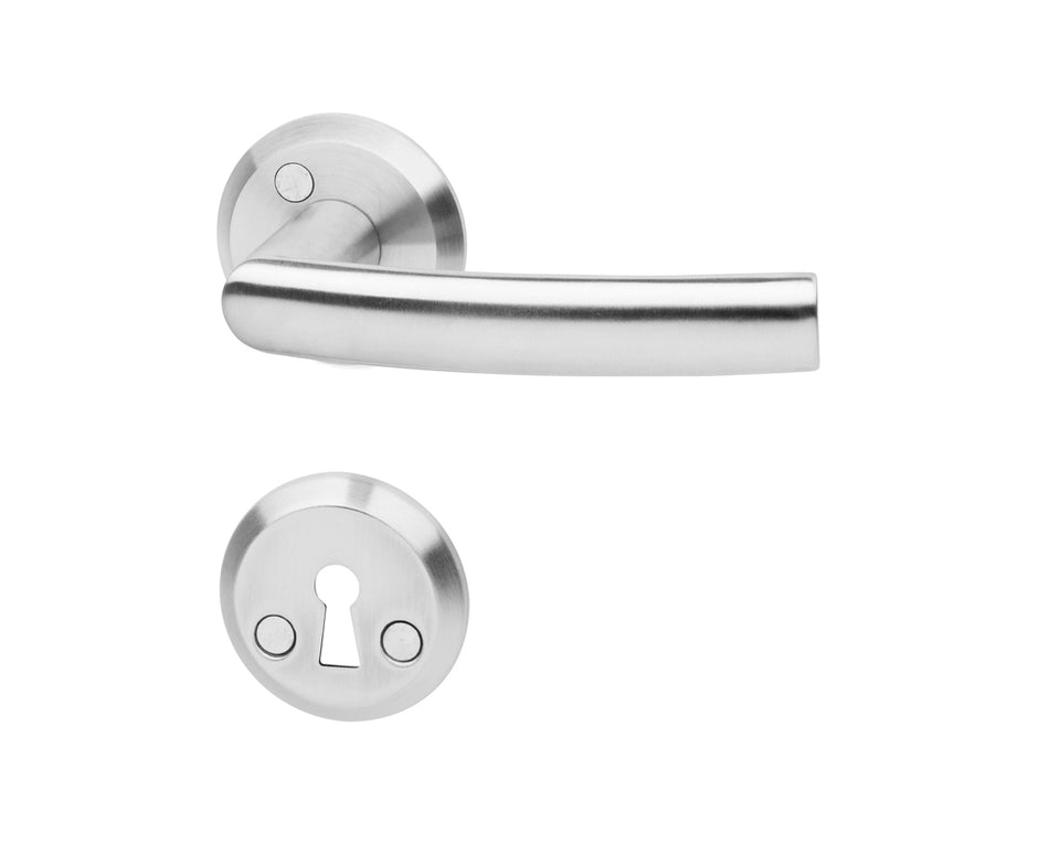 DØRVR ATLANTA INNV RUSTFRI PP INKL NØKKELSKILT