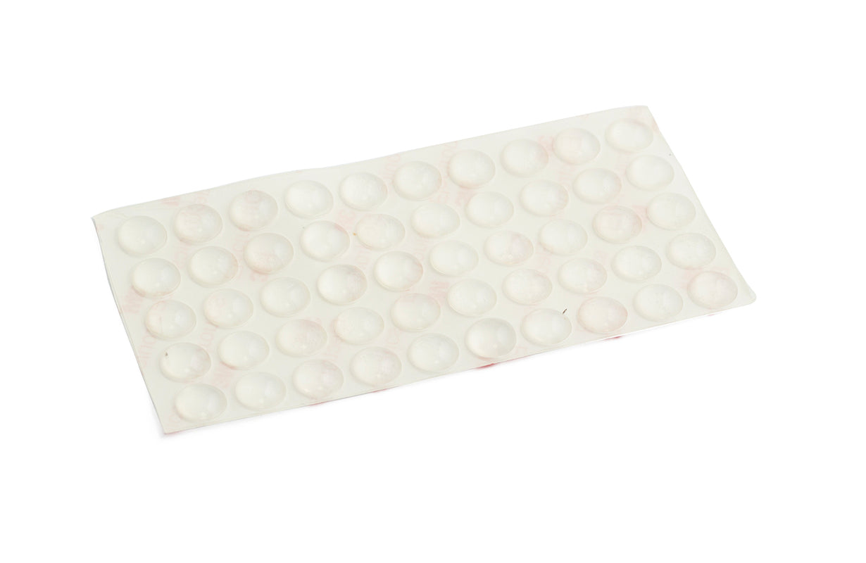 DØRDEMPER 9007 PLAST 8X2.2MM SB SELVKLEBENDE PK=50 STK