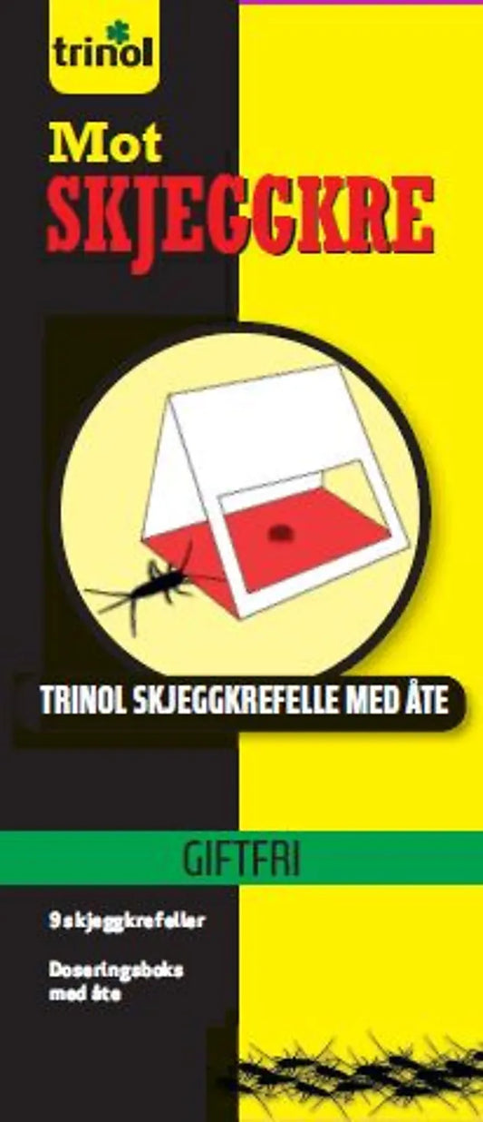 SKJEGGKREFELLE MED ÅTE LIMFELLE FOR KRYPENDE INSEKTER