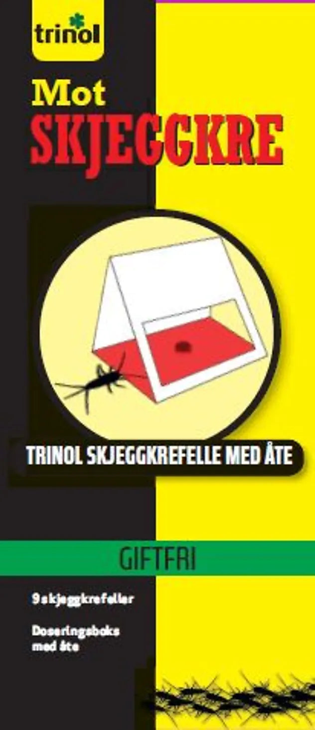 SKJEGGKREFELLE MED ÅTE LIMFELLE FOR KRYPENDE INSEKTER