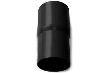 RØRMUFFE 75MM SORT TIL PLAST TAKRENNER